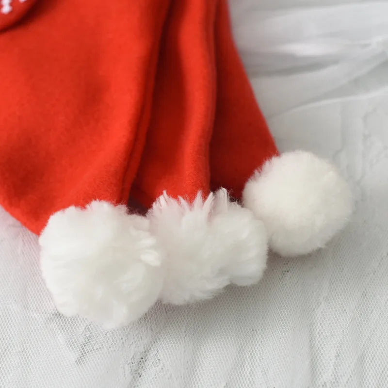 2023 Christmas Hats New Year Santa Claus  Snowman ElK Cap For Kindergarten Home Party Children Adult Xmas Gift Decoration